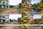 Trước Và Sau Khi Thi Công Sân Vườn Biệt Thự 500m² Tại Hà Nội