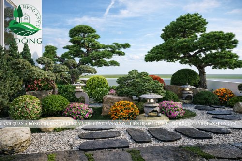 Thiết Kế Sân Vườn Nhật Đẹp, Tinh Tế Cùng Cảnh Quan Á Đông