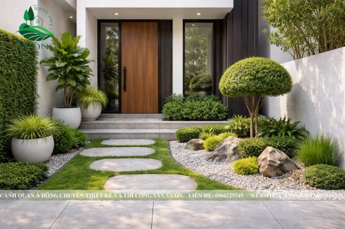 Thiết Kế Cảnh Quan Sân Vườn Hiện Đại Cho Nhà Ở Cao Cấp