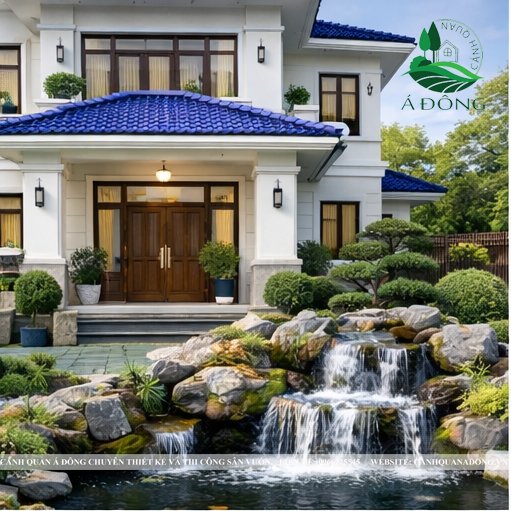 sân vườn biệt thự chuẩn nhật bản đẹp