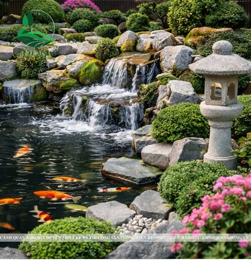 mẫu sân vườn biệt thự đẹp chuẩn nhật