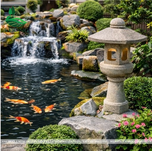 thiết kế sân vườn nhật bản tại quảng ninh