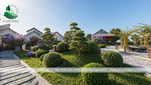 Dự Án Thiết Kế Sân Vườn Nhật Bản Cho Biệt Thự Cao Cấp