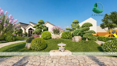 Dự Án Thiết Kế Sân Vườn Cho Resort Nghỉ Dưỡng Cao Cấp
