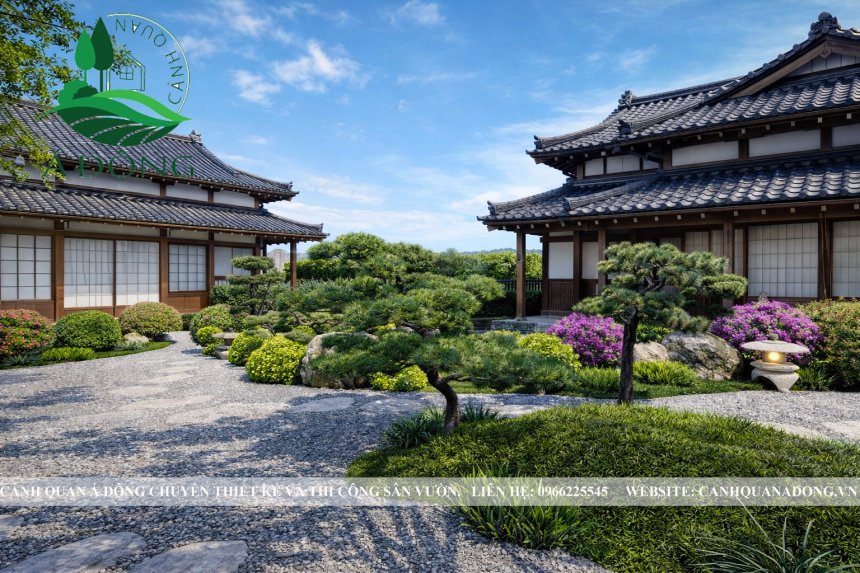 cảnh quan sân vườn theo yêu cầu phù hợp từng diện tích thực tế