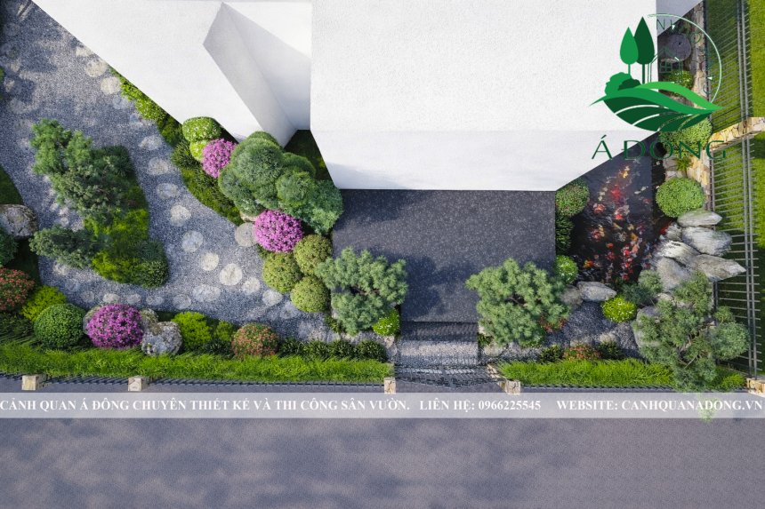 giải pháp thiết kế cảnh quan sân vườn đẹp, bền và dễ chăm sóc